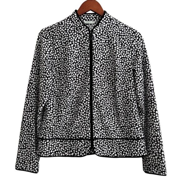 Laura Ashley Zip Jacket / dress jacket Sz S EUC - Picture 6 of 14